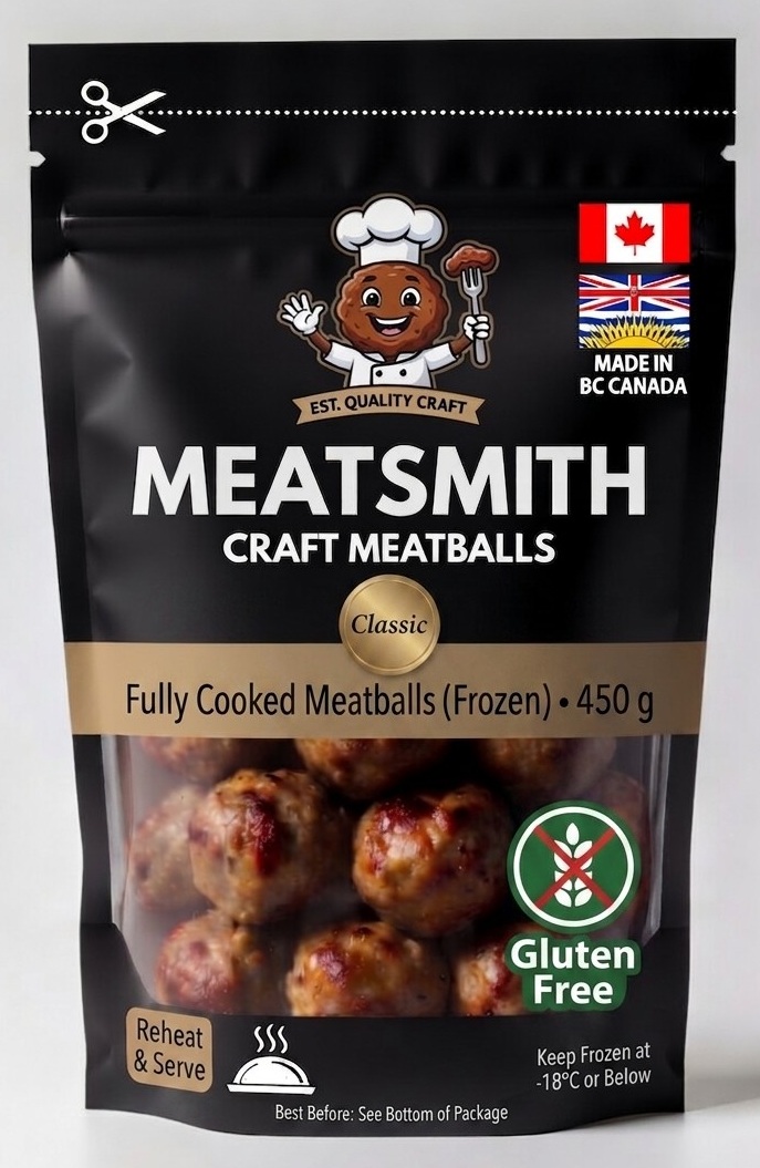 MEATSMITH Classic Meatballs — front of bag